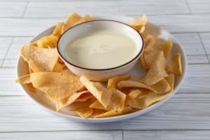 Cheese Dip & Chips.