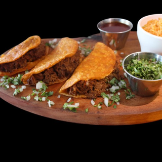 QuesaBirria Tacos (10) - (3 Tacos per person)