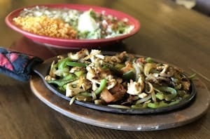 Chicken Fajitas.