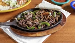 Steak Fajitas.