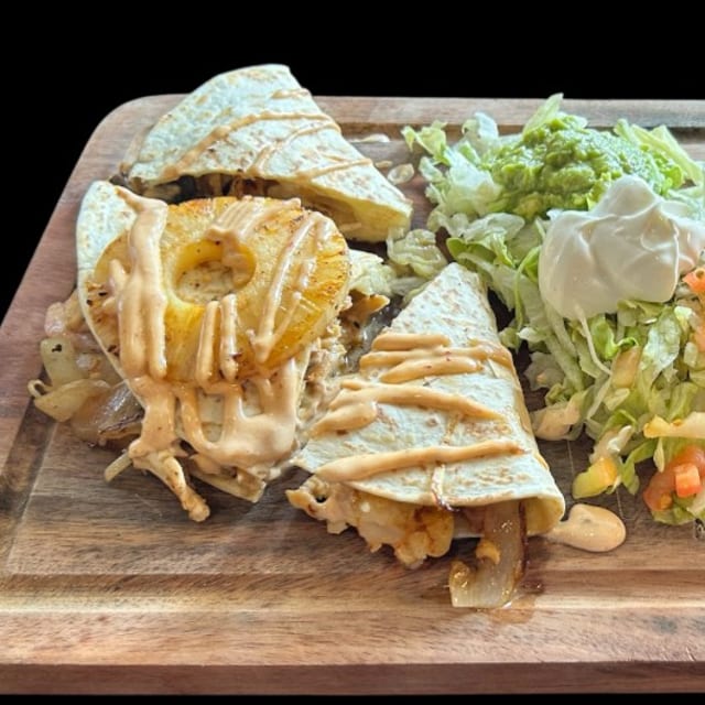 Quesadilla Riviera.